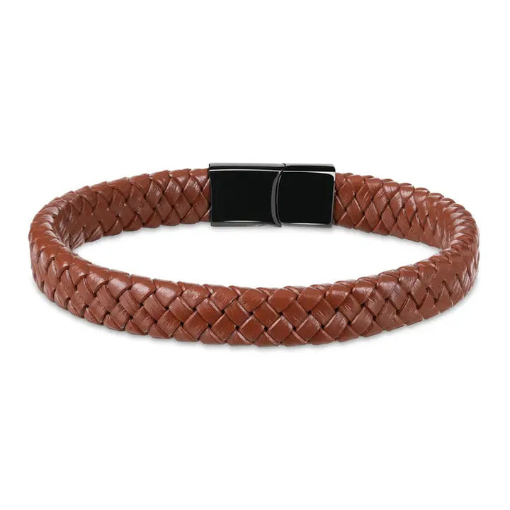 James Hawk Leather Bracelet - Camel - Smykke fra James Hawk hos The Prince Webshop