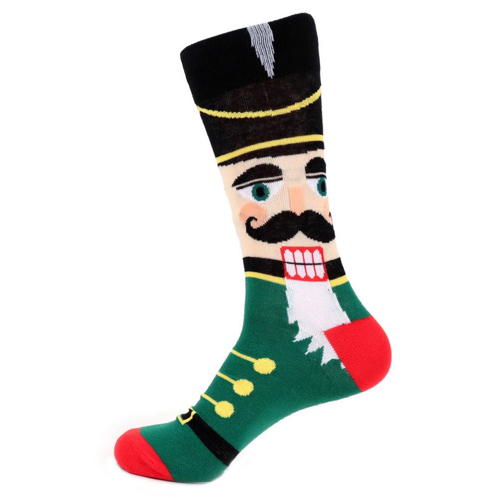 1 par Nutcracker Novelty Socks - Jule Strømper - Herre Strømper fra Parquet hos The Prince Webshop