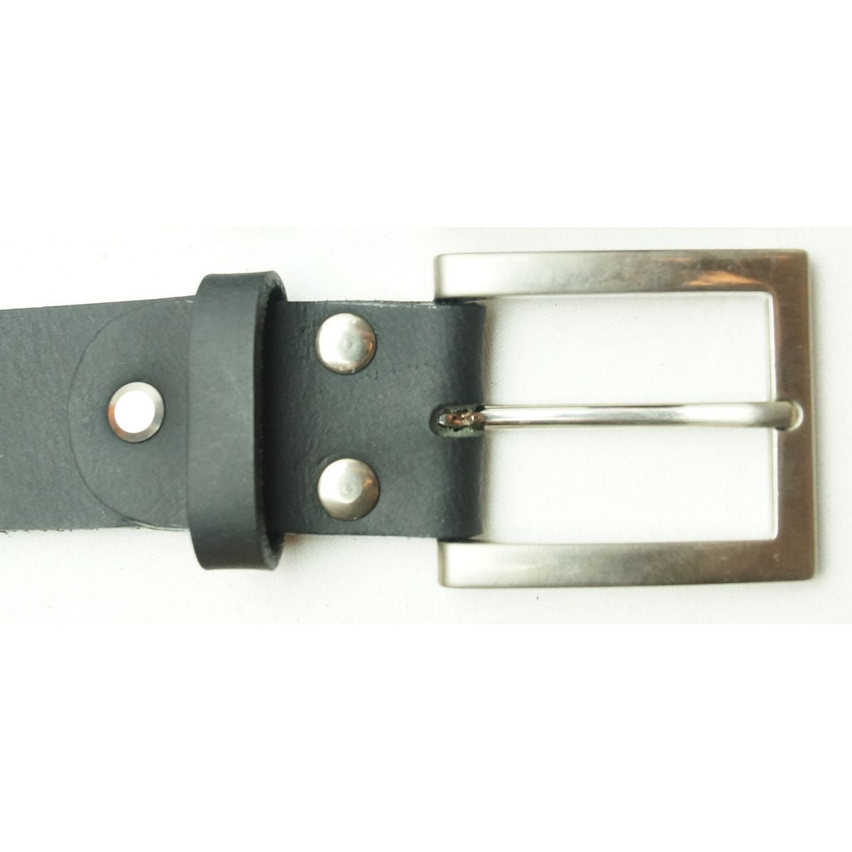 Læder Bælte - John - Sort - Bælte fra The Leather Belt Co. hos The Prince Webshop