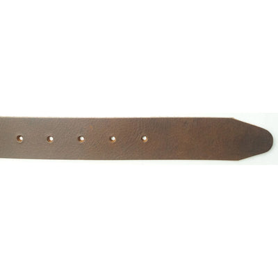 Læder Bælte - John - Mørkebrunt - Bælte fra The Leather Belt Co. hos The Prince Webshop