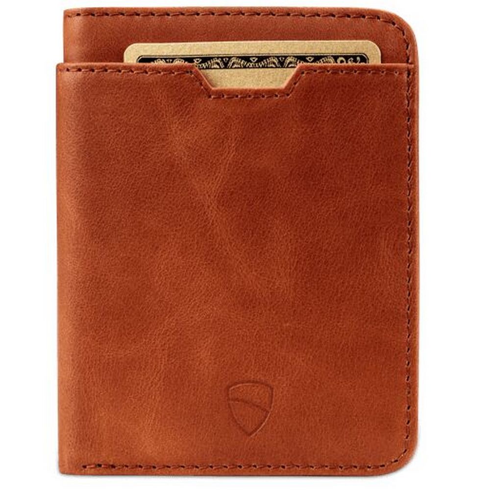 Vaultskin - CITY Card Wallet with RFID Blocking - Cognac - Kortholder fra Vaultskin London hos The Prince Webshop