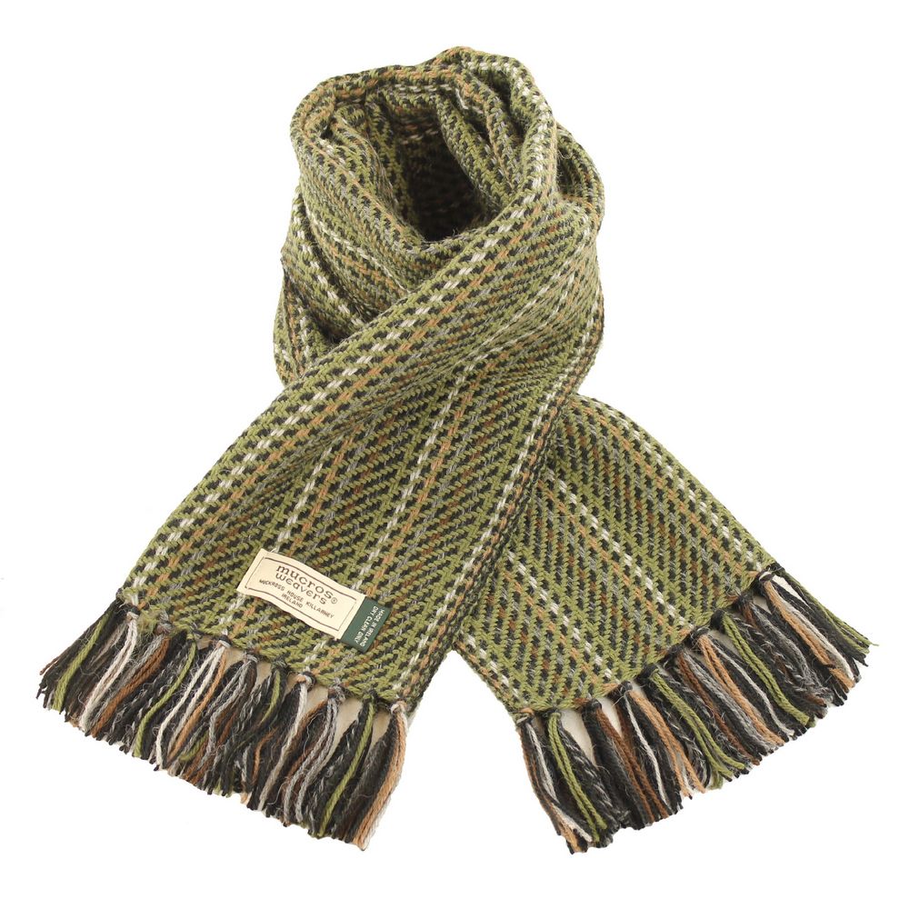 Mucros Weavers - Alpaca Scarf A11 - Halstørklæde fra Mucros Weavers Killarney hos The Prince Webshop