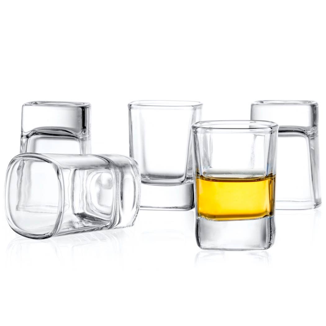 JoyJolt - City Shot Glasses, 2 Oz Set of 6 - Shotglas fra JoyJolt USA hos The Prince Webshop