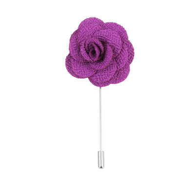 Dalaco - Incorporating David Aster - Purple Flower Lapel Pin