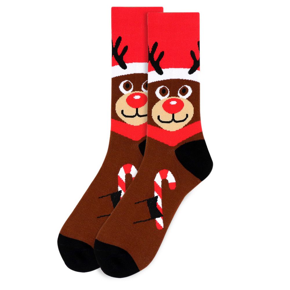 1 par Rudolph Novelty Socks - Jule Strømper - Herre Strømper fra Parquet hos The Prince Webshop