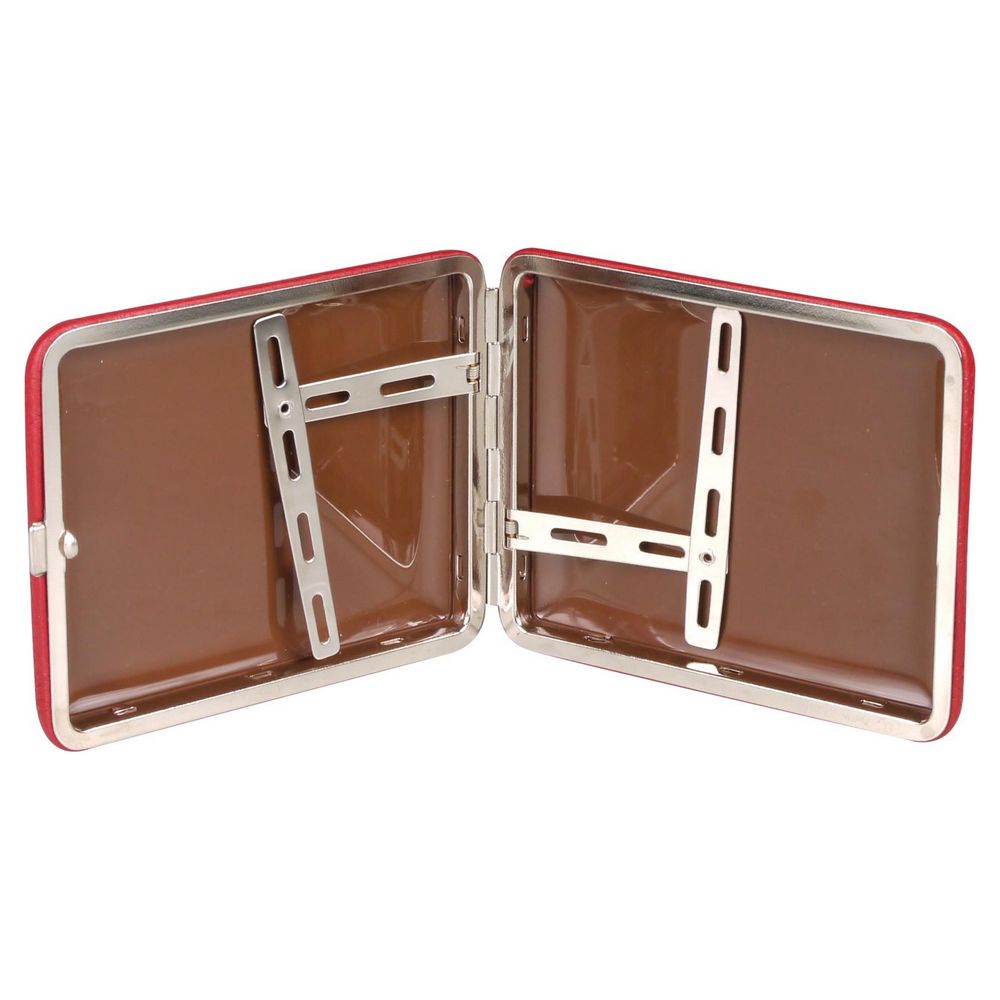 vom hofe cigarette case Køb Vom Hofe Cigarette Case - 18 King Size - Red Leather