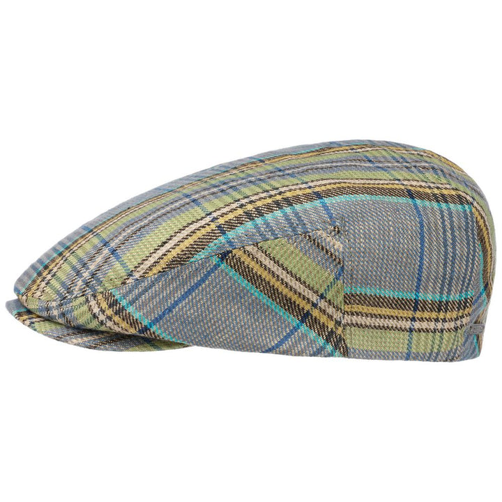 Stetson Driver Cap model KURT i ternet linned - Flat Cap fra Stetson hos The Prince Webshop