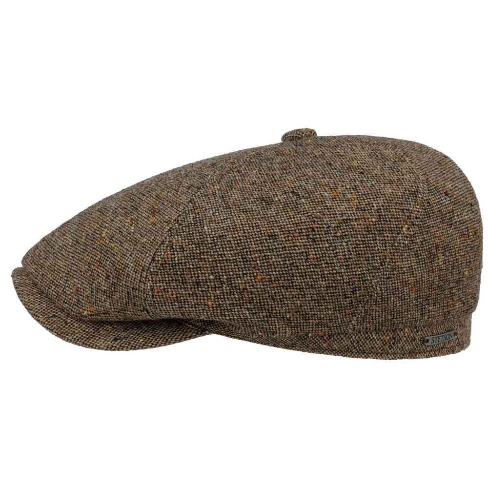 Køb Stetson 6-panel Cap Wool Brown Heather til DKK i