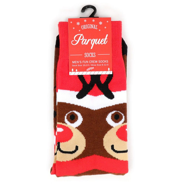 1 par Rudolph Novelty Socks - Jule Strømper - Herre Strømper fra Parquet hos The Prince Webshop