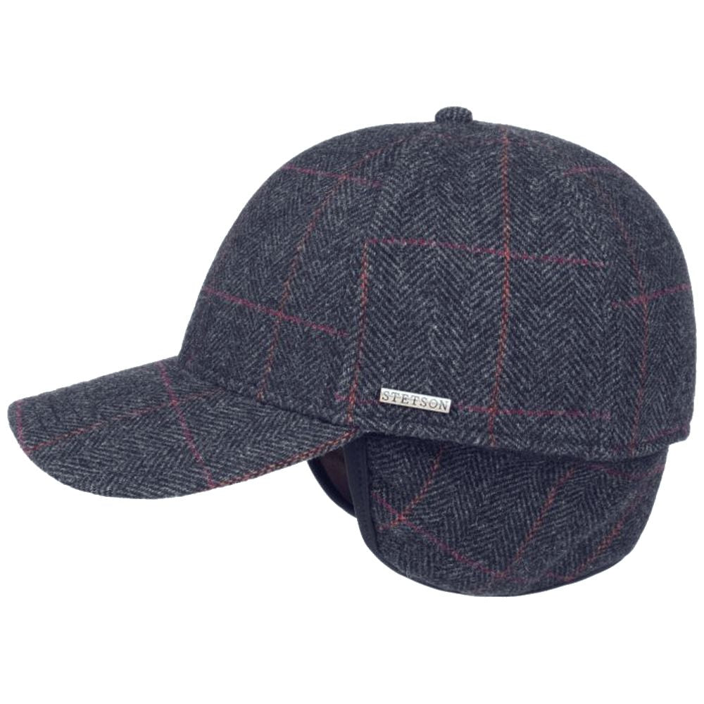 Stetson Ulden Baseball Cap med Øreflapper - S (55 cm) - Baseball Cap fra Stetson hos The Prince Webshop