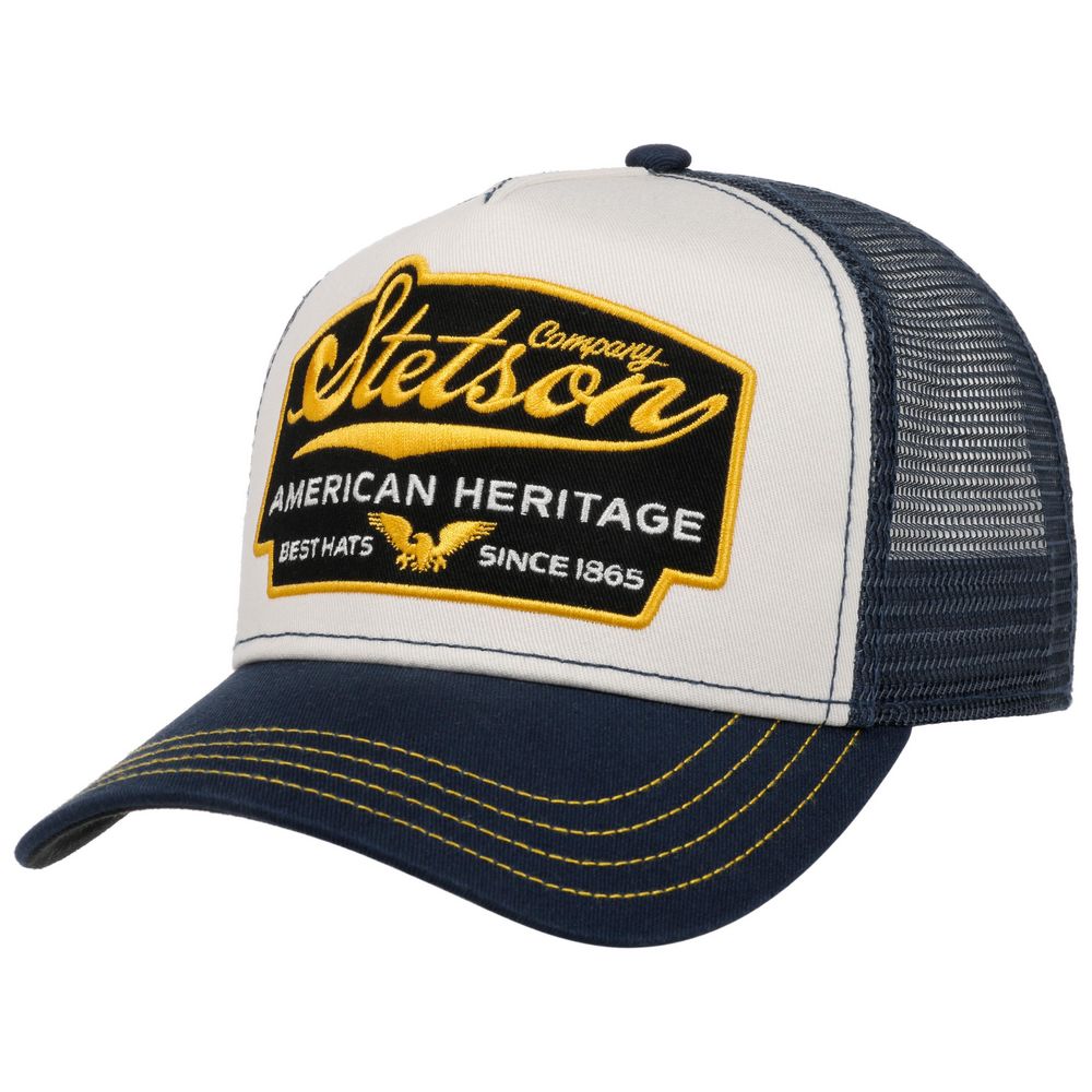 Stetson Trucker Cap American Heritage - Navy - Baseball Cap fra Stetson hos The Prince Webshop