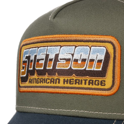 Stetson Trucker Cap Logo Chrome Look - Baseball Cap fra Stetson hos The Prince Webshop