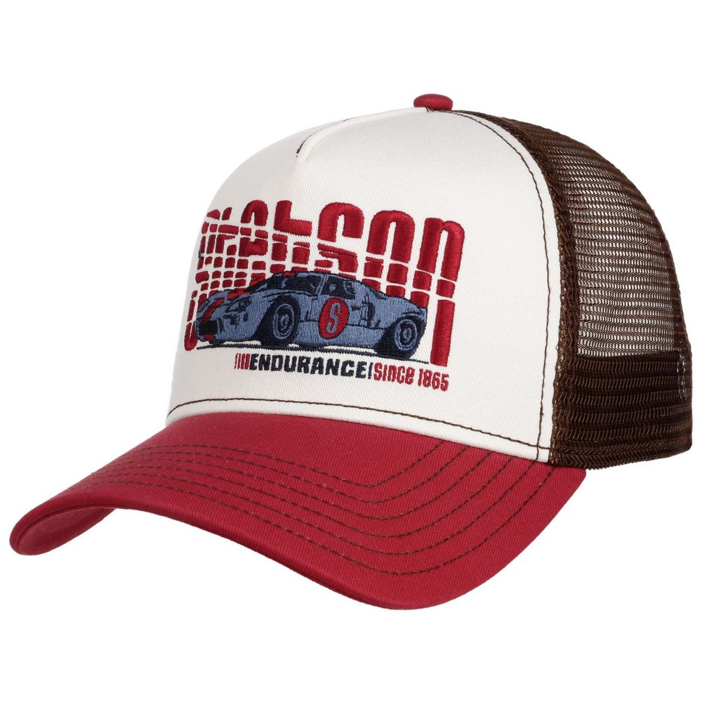 Stetson Trucker Cap Endurance Racing - Rød - Baseball Cap fra Stetson hos The Prince Webshop