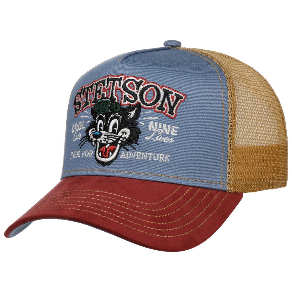 Stetson Vintage Trucker Cap Cool Cats - Baseball Cap fra Stetson hos The Prince Webshop