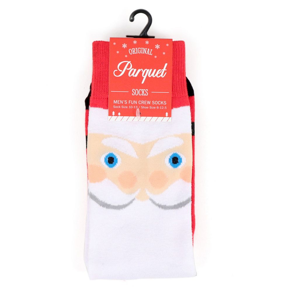 1 par Santa Novelty Socks - Jule Strømper - Herre Strømper fra Parquet hos The Prince Webshop