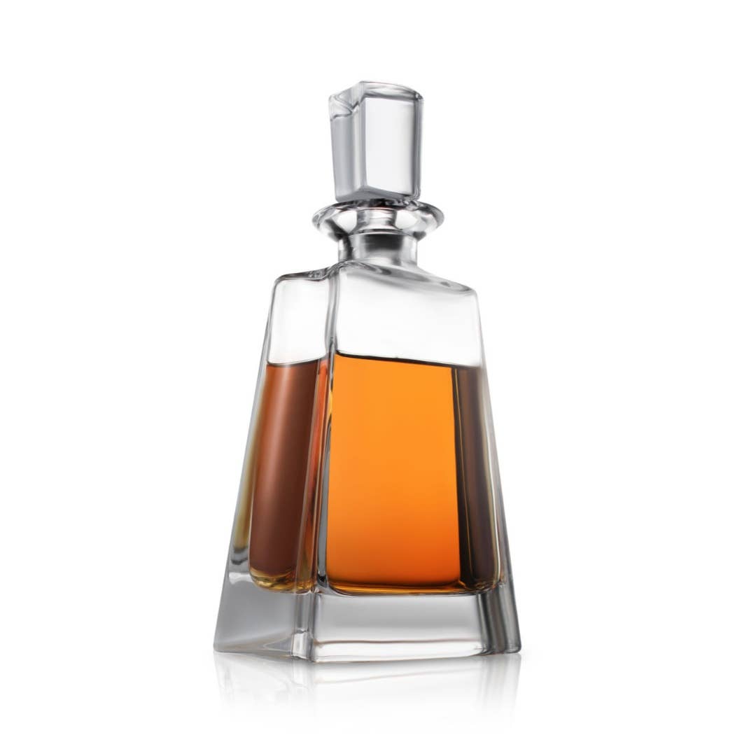 JoyJolt Luna Crystal Whiskey Decanter - Glas Karaffel 0.6L - Whiskey Karaffel fra JoyJolt USA hos The Prince Webshop