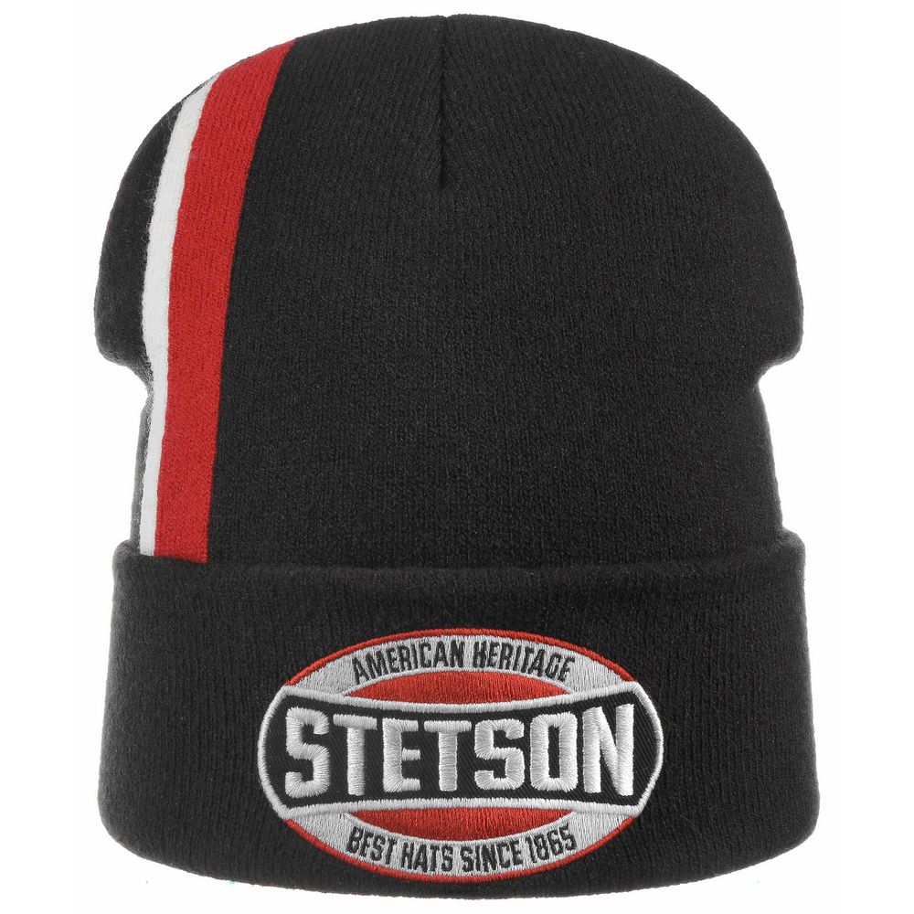 Stetson American Racing Heritage Beanie Hue - Hue fra Stetson hos The Prince Webshop