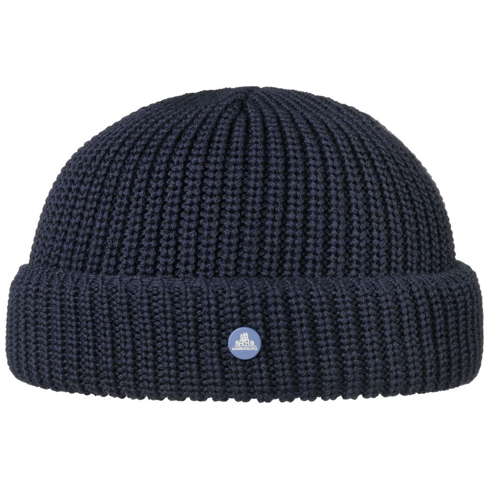 Hammaburg Docker Hue Woolmix - Navy - Hue fra Hammaburg hos The Prince Webshop