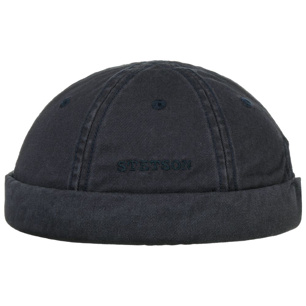 Stetson Docker Cotton - Navy Bomulds Hue - Hue fra Stetson hos The Prince Webshop