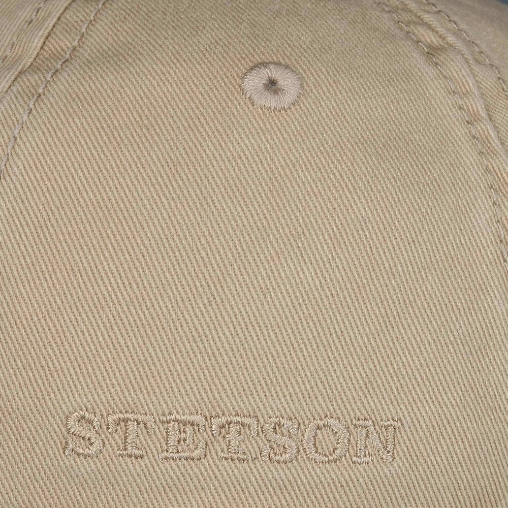 Stetson Docker Cotton - Beige Bomulds Cap - Docker Cap fra Stetson hos The Prince Webshop