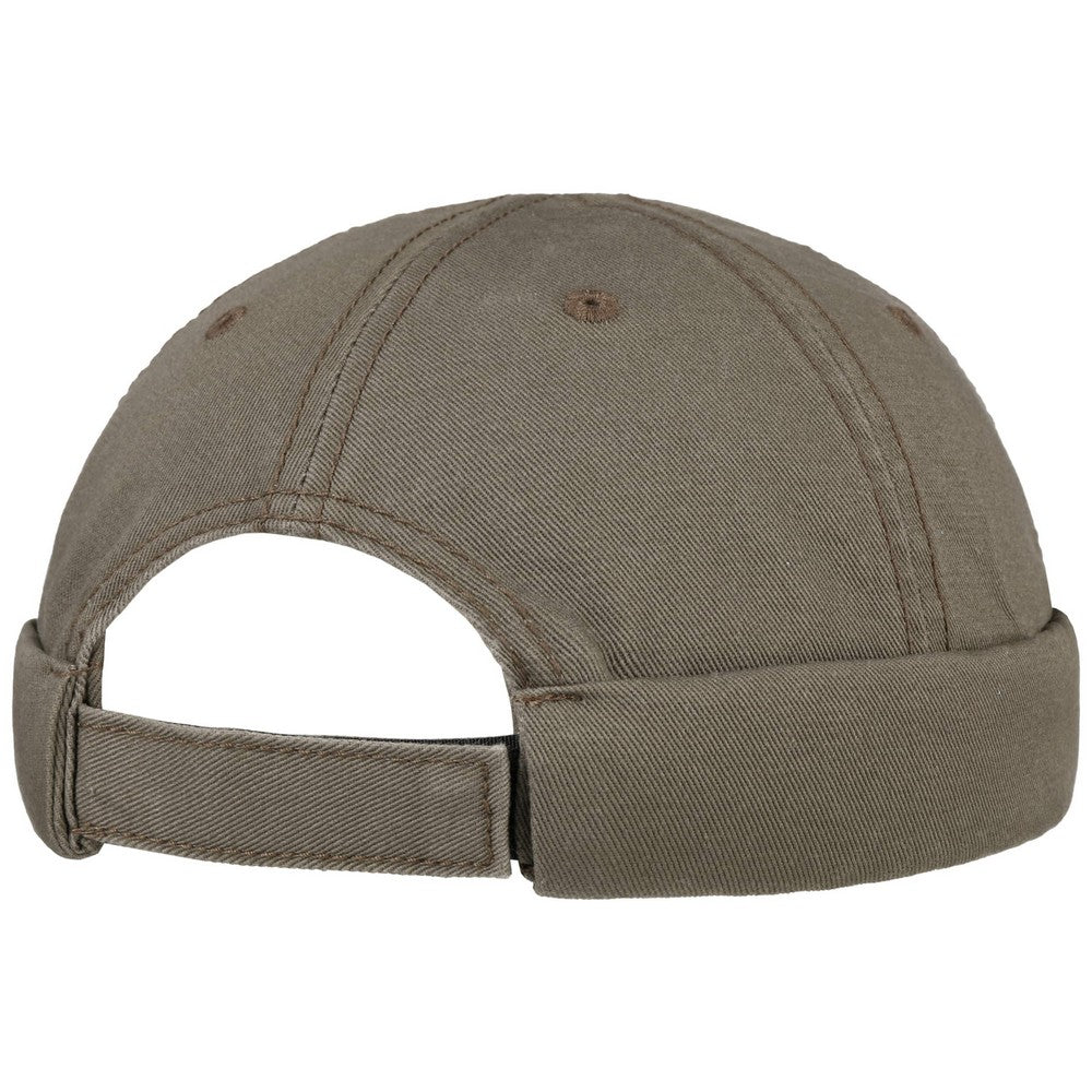 Stetson Docker Cotton - Khaki Bomulds Cap - Docker Cap fra Stetson hos The Prince Webshop