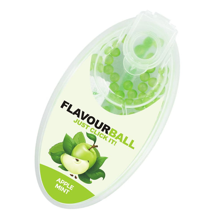 100 stk Apple Mint Flavour Balls i Pod - Aroma Kugler fra FLAVOUR BALLS hos The Prince Webshop