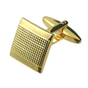 Manchetknapper Pin SQ Gold - Manchetknapper fra Uber Cuffs hos The Prince Webshop