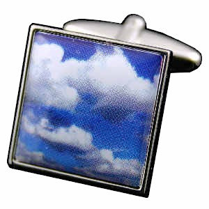 Manchetknapper Sky - Clouds - Manchetknapper fra Ceels hos The Prince Webshop