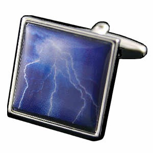 Manchetknapper Sky - Lightning - Manchetknapper fra Ceels hos The Prince Webshop