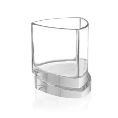JoyJolt - Aqua Vitae Triangle Whiskey Glas - Sæt af 2 - Whiskey Glas fra JoyJolt USA hos The Prince Webshop
