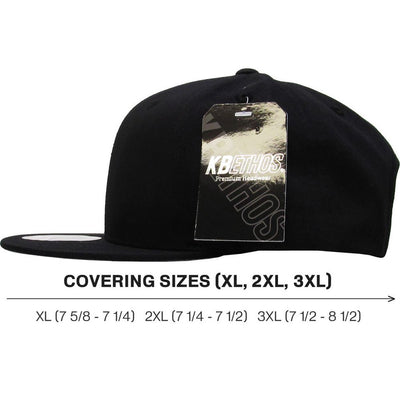 BIGNTALL Snapback Black XL-XXXL CAP - Baseball Cap fra Ethos hos The Prince Webshop
