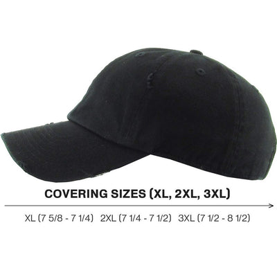 BIGNTALL Vintage Black XL-XXXL CAP - Baseball Cap fra Ethos hos The Prince Webshop