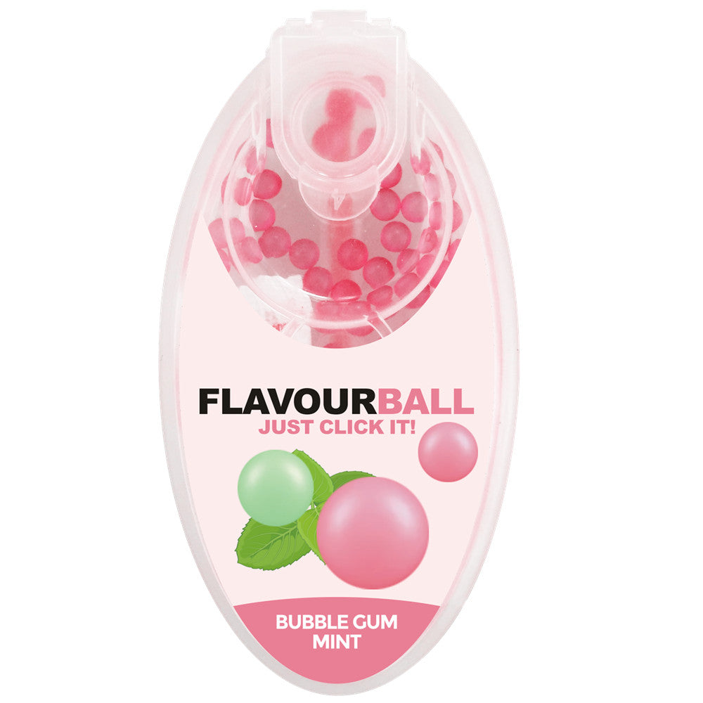 100 stk Bubblegum Mint Flavour Balls i Pod - Aroma Kugler fra FLAVOUR BALLS hos The Prince Webshop