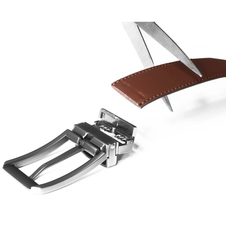 James Hawk Business Belt - Reversible Brown/Camel - Bælte fra James Hawk hos The Prince Webshop