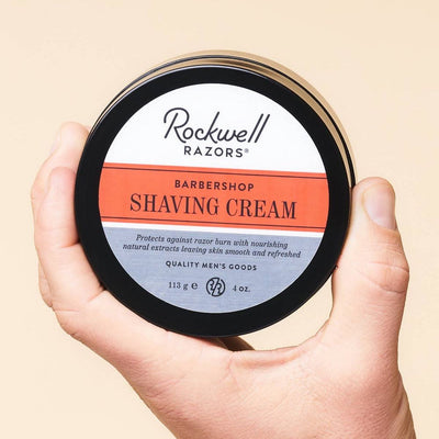 Rockwell Barbershop Shave Cream - 113 g Barber Creme - Shaving Cream fra Rockwell Razors Co. hos The Prince Webshop