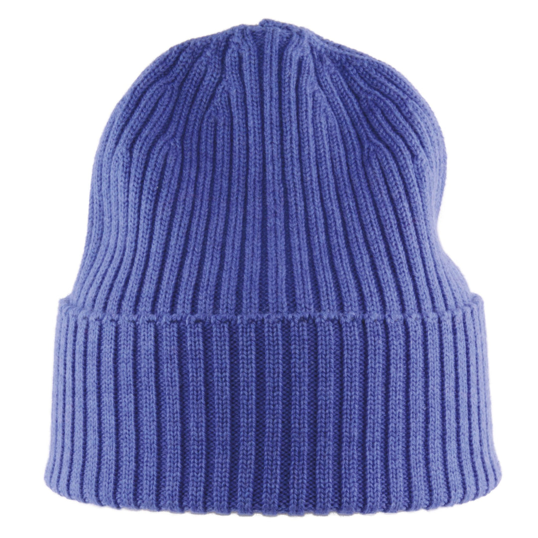 MJM Beanie i 100% Merino Uld - Koboltblå Hue - Hue fra M.J. MICHAELSEN A/S hos The Prince Webshop