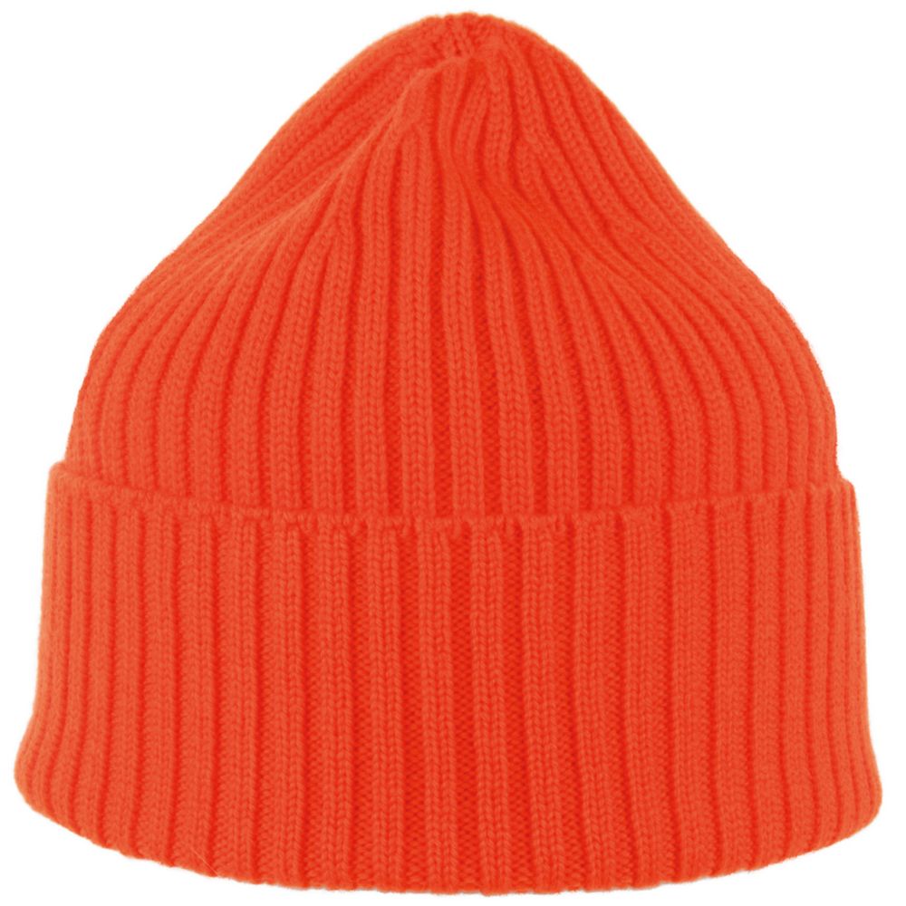 MJM Beanie i 100% Merino Uld - Orange Hue - Hue fra M.J. MICHAELSEN A/S hos The Prince Webshop