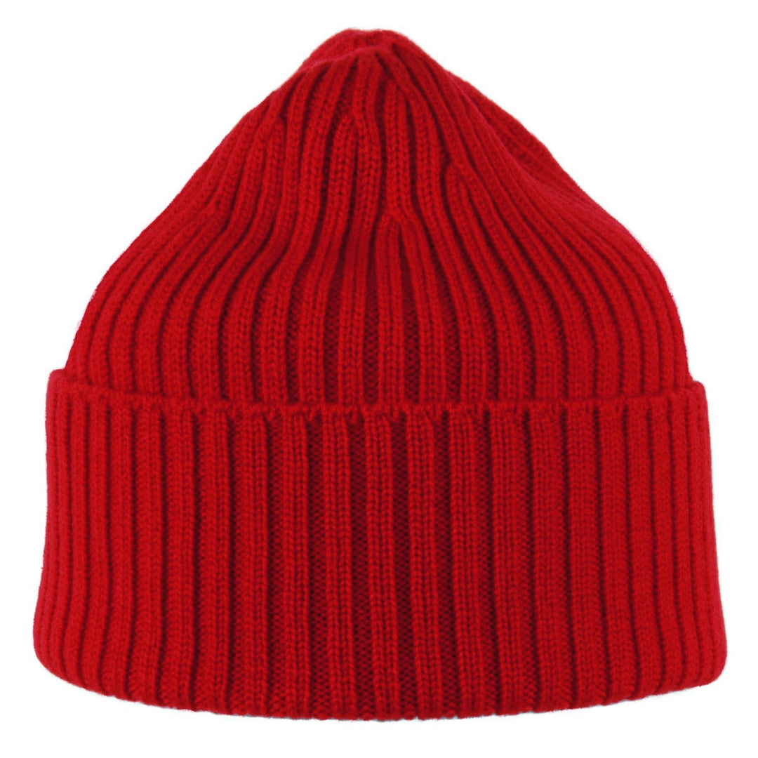 MJM Beanie i 100% Merino Uld - Rød Hue - Hue fra M.J. MICHAELSEN A/S hos The Prince Webshop