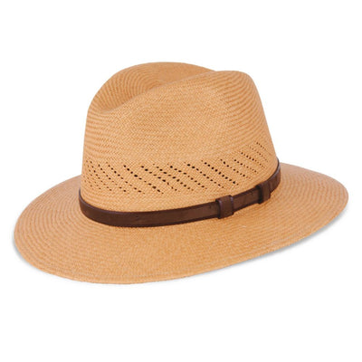 MJM Biolo Panama Hat - Stråhat Biscotto - Hat fra MJM Hats hos The Prince Webshop