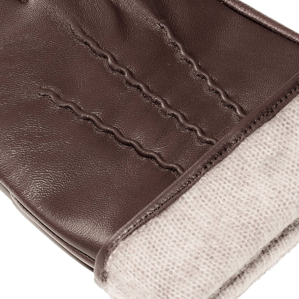 James Hawk Classic Leather Gloves - Brune Handsker - Handsker fra James Hawk hos The Prince Webshop