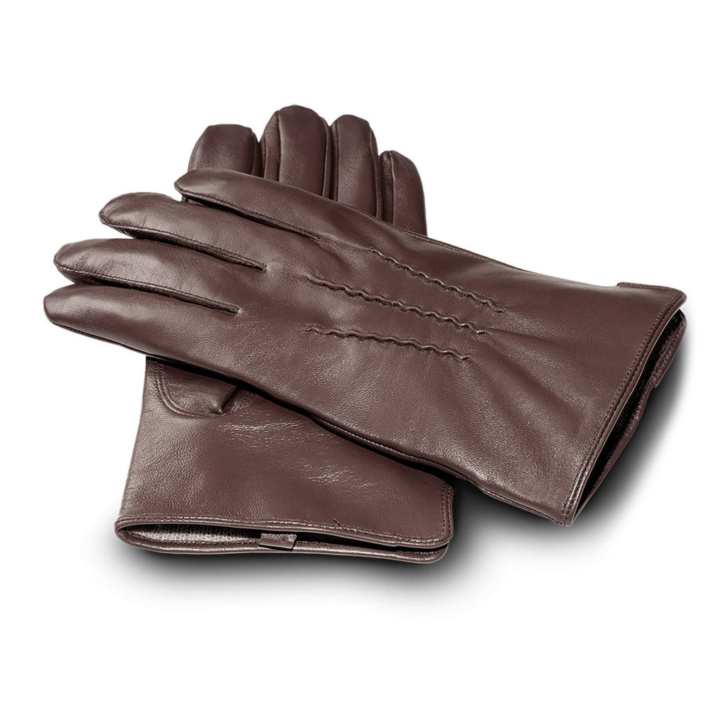 James Hawk Classic Leather Gloves - Brune Handsker - Handsker fra James Hawk hos The Prince Webshop