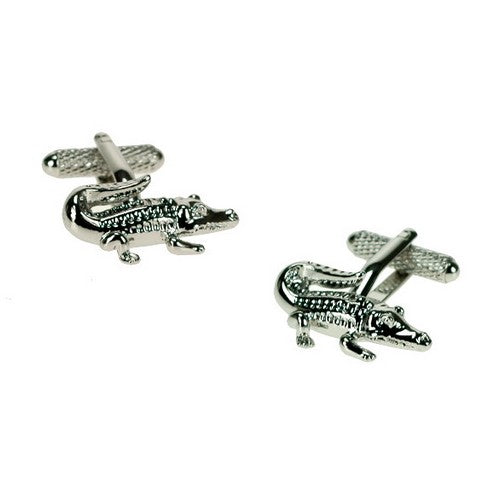 Manchetknapper Alligator - Manchetknapper fra Onyx Art of London hos The Prince Webshop