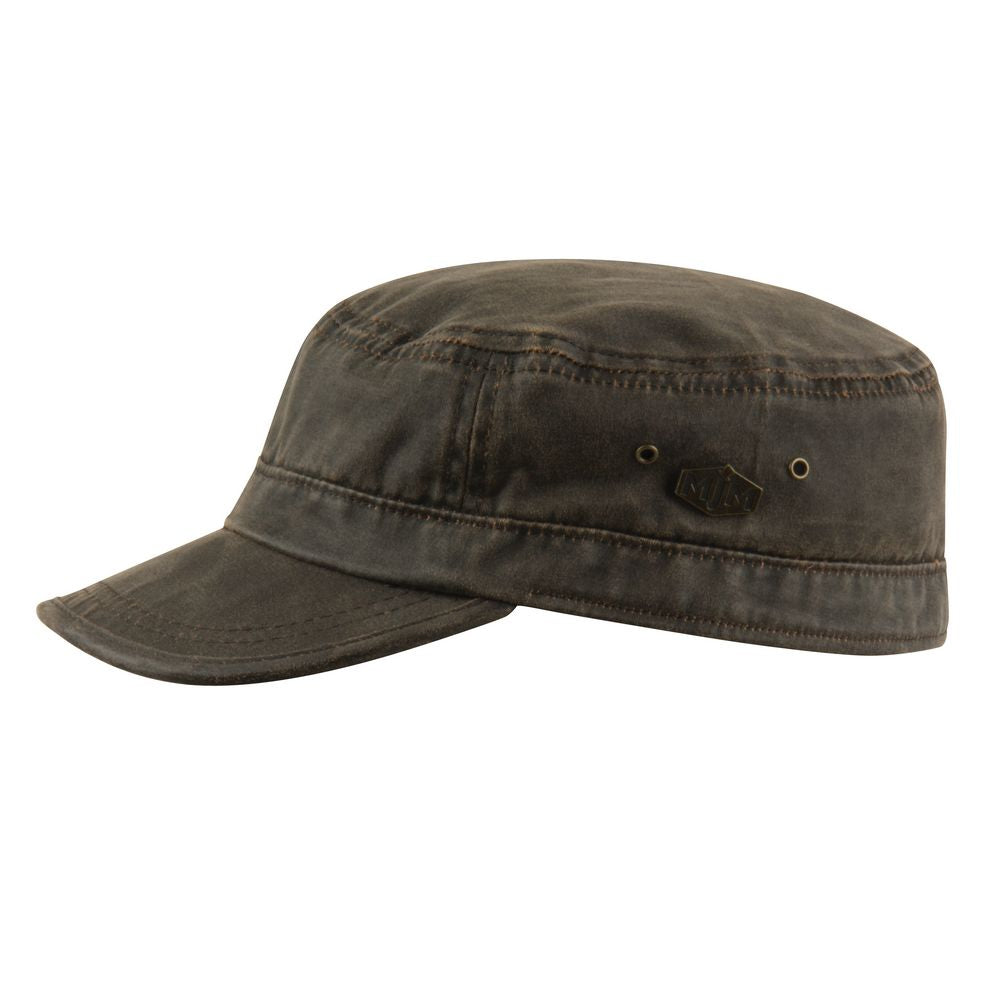 MJM Casual Army Cap - Brun Bomuld - Army Cap fra MJM Hats hos The Prince Webshop