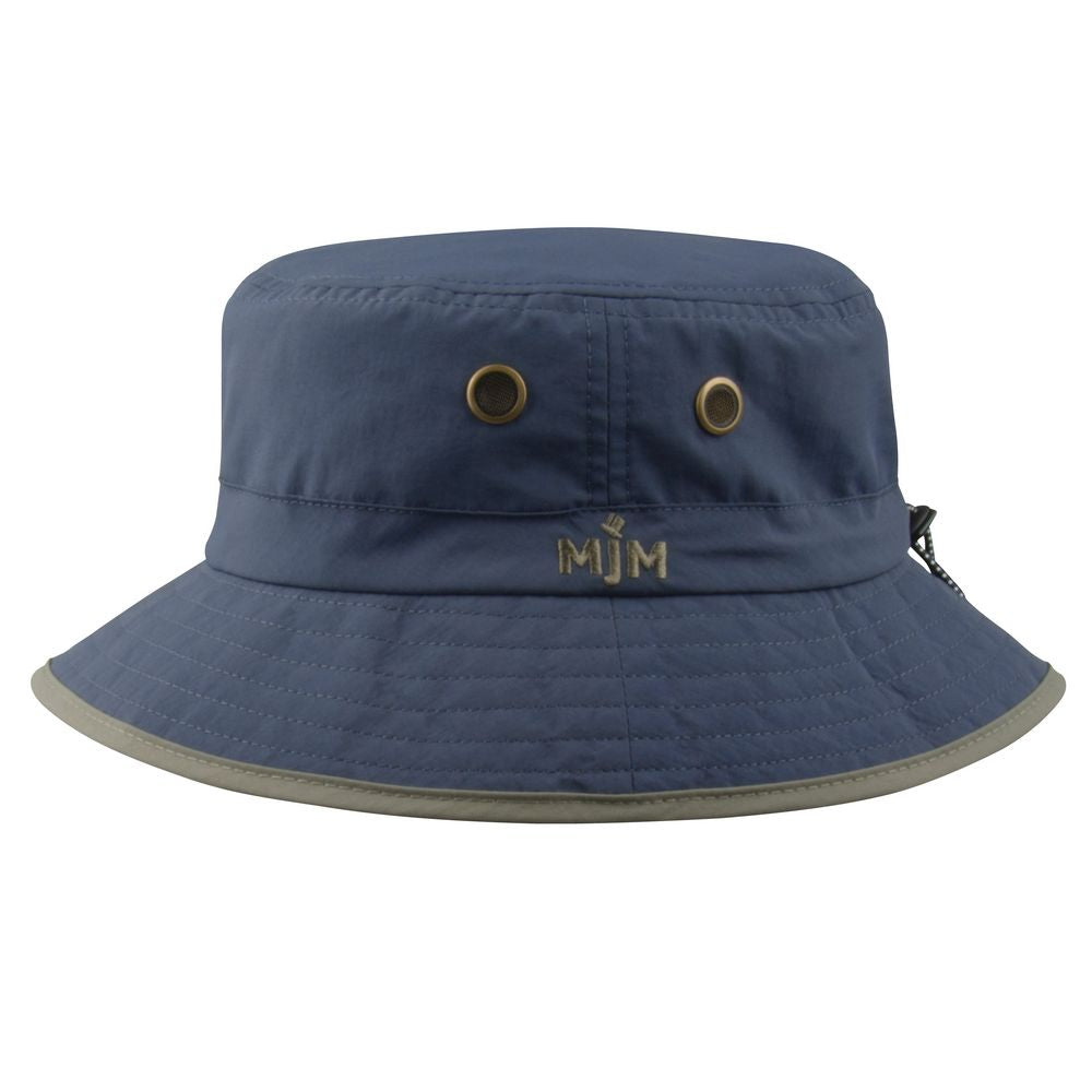 MJM Charlie Bøllehat - Taslan - Blå - Bucket Hat fra MJM Hats hos The Prince Webshop
