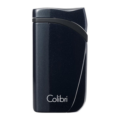COLIBRI lighter Falcon - black metallic angled jet flame - Lighter fra Colibri hos The Prince Webshop