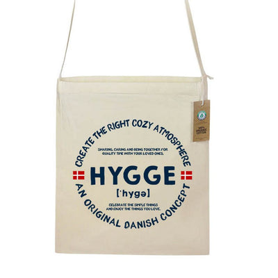 Danish HYGGE Shoppingpose - Natur - Tasker fra Memories of Denmark hos The Prince Webshop