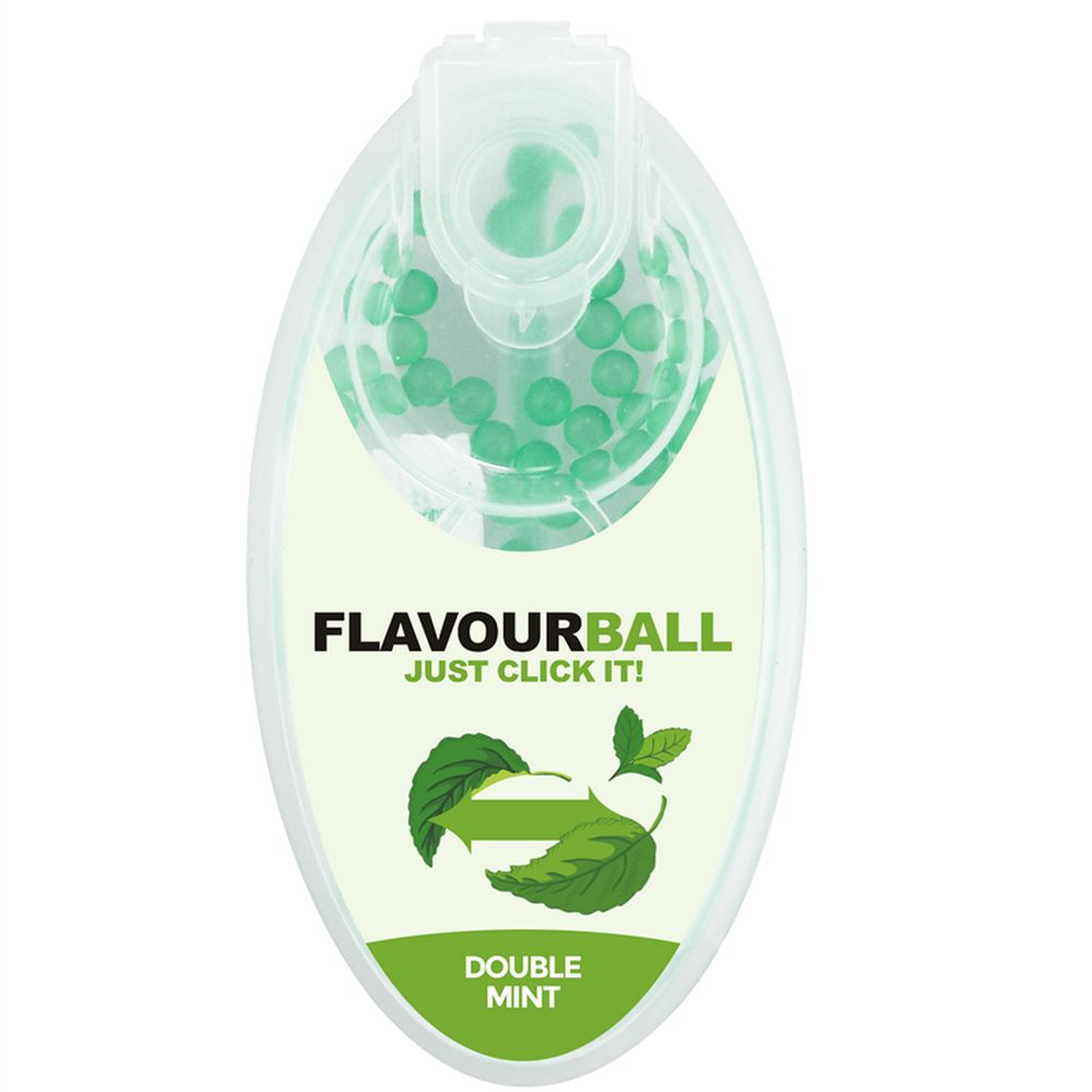 100 stk Double Mint Flavour Balls i Pod - Aroma Kugler fra FLAVOUR BALLS hos The Prince Webshop