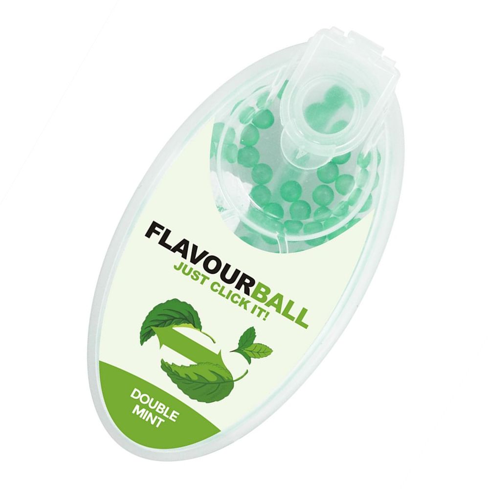 100 stk Double Mint Flavour Balls i Pod - Aroma Kugler fra FLAVOUR BALLS hos The Prince Webshop