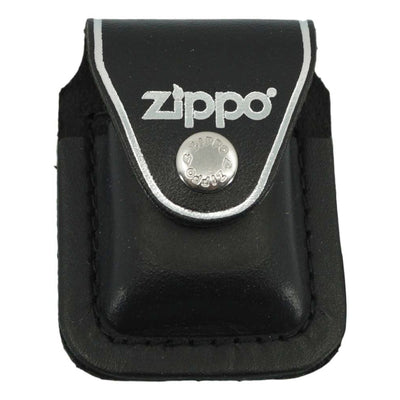 Zippo Tilbehør - Sort Bæltetaske med læderstrop - Zippo Tilbehør fra Zippo hos The Prince Webshop