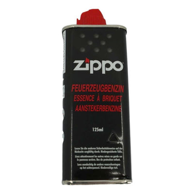 Zippo Lighter Børstet Chrom i Gaveæske - Zippo Lighter fra Zippo hos The Prince Webshop